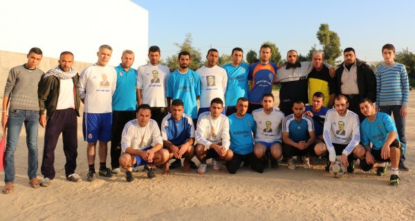 مباراة النصف نهائى الأول لبطولة الشهيدين ياسين ومؤيد الأغا