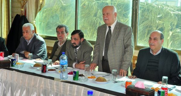 هيئة العمل الوطني تقيم إحتفالاً للمهندس عماد العلمي و الدكتور ماهر الطاهر