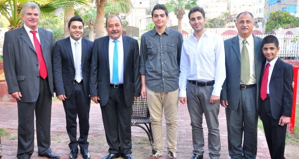 عقد قران صاحبة الصون والعفاف الآنسة مي سامي مصطفى الأغا