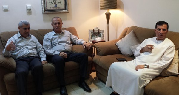 عجمان-  صور واجب العزاء للفقيد الحاج باسم عبد المعطي سعيد الأغا