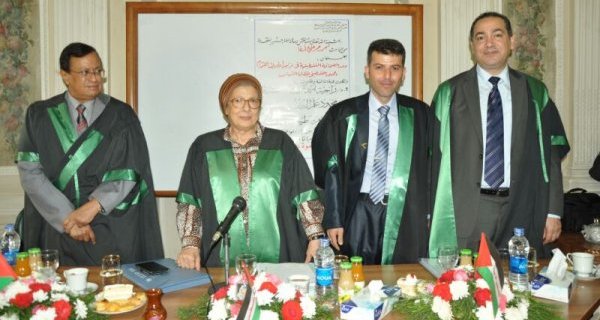 القاهرة- الباحث محمد عمر علي الأغا ينال درجة الماجستير