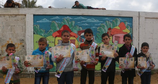 مدرسة  كامل الأغا- حفل تكريم أوائل الطلبة