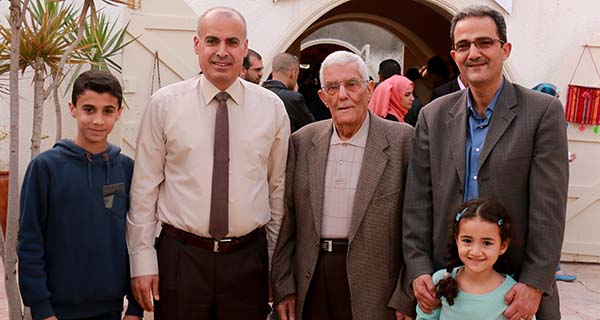 غزة- إفتتاح معرض المنتجات التراثية والأشغال اليدوية