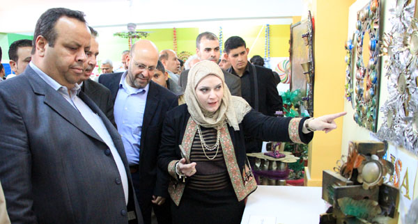 مدرسة الفخاري الإعدادية للبنات- افتتاح معرض ومهرجان بستان الأمل