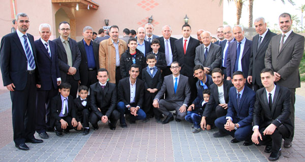 عقد قران وحفل زفاف م. إبراهيم سامي إبراهيم الأغا
