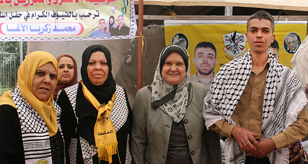 صور المهنئين بالافراج عن الاسير محمد زكريا الاغا- المجموعة الثالثة