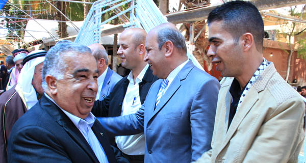 حفل تناول طعام الغذاء على شرف الأسير المحرر محمد زكريا الأغا