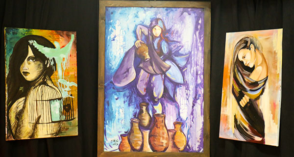 المعرض الفني خلجات- فراشات جنوبية