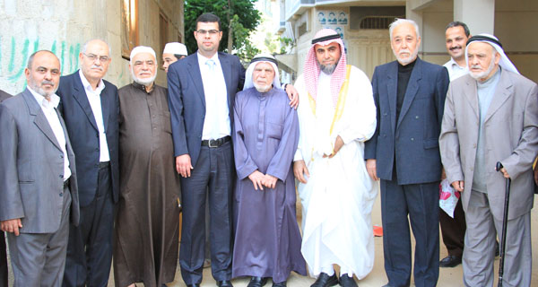 عقد قران أ. أحمد خالد حسني الأغا