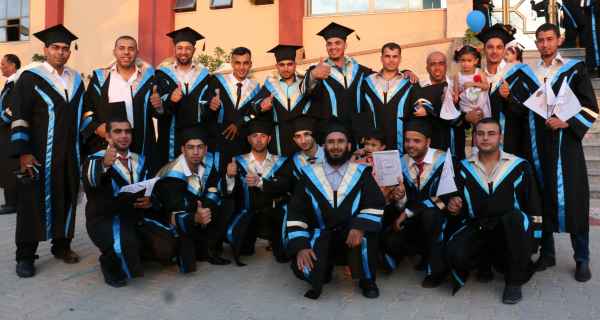 جامعة الامة- خفل تخريج فوج القدس 