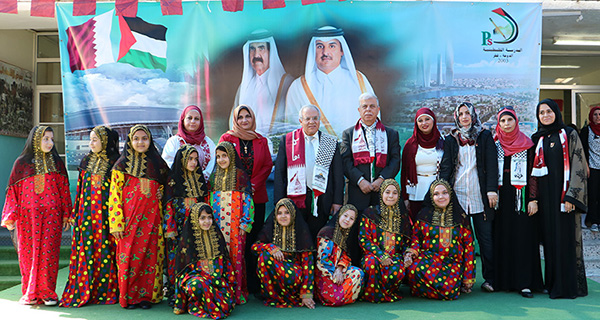 الدوحة- المدرسة الفلسطينية تهنيء قطر باليوم الوطني