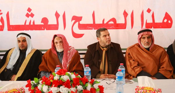 صلح عشائري بين أبناء العمومة من ال أبو حطب