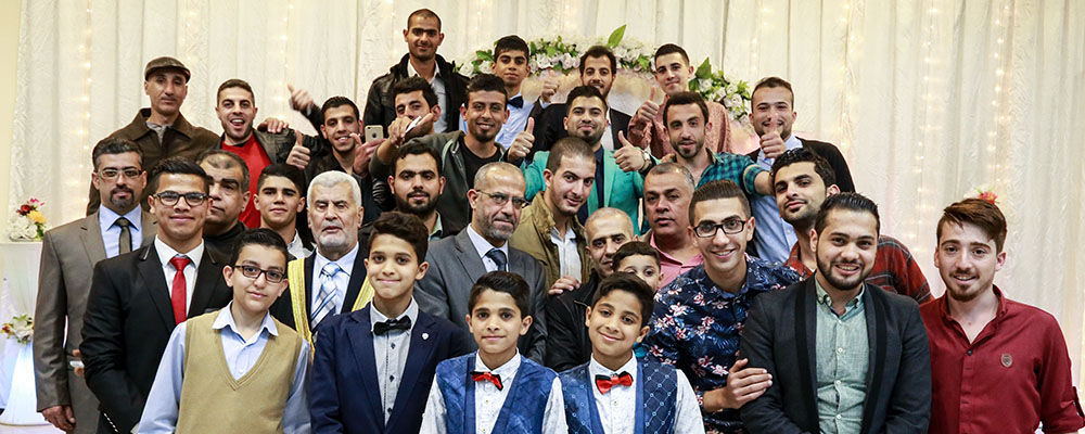 حفل إشهار الشاب عادل عبدالكريم جودت سعدي عاشور