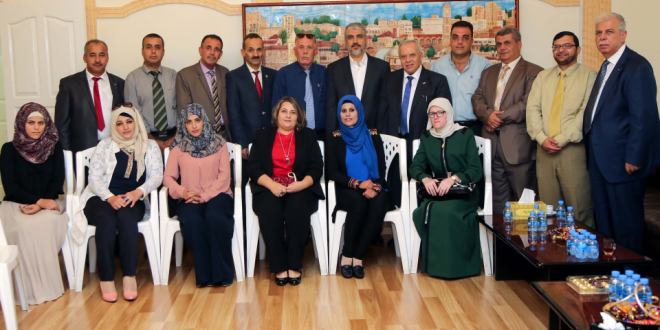 قطر- لقاء المعايدة في السفارة الفلسطينية