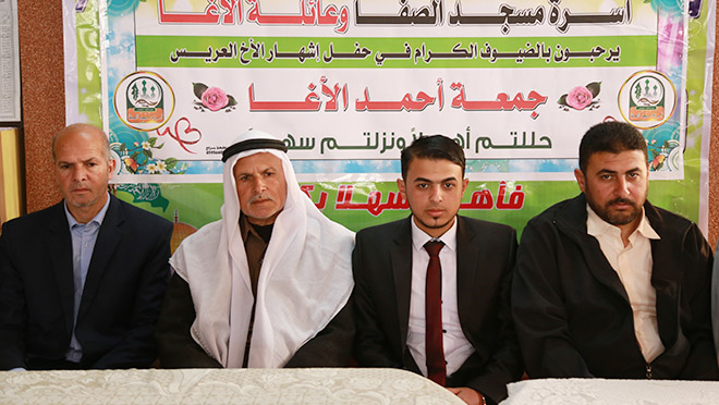 عقد قران الشاب جمعة أحمد جمعة أحمد فالوجي الأغا