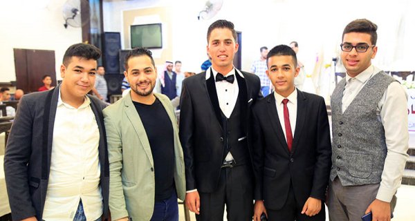 عقد قران وزفاف الشاب محمد رائد الاغا