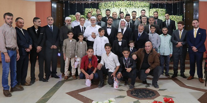 عقد قران أ. محمد نجل الشهيد محمود الاغا وتهنئة من أ. أبورامي