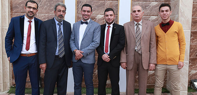 زفاف الأنسة ألاء عصام عثمان الأغا