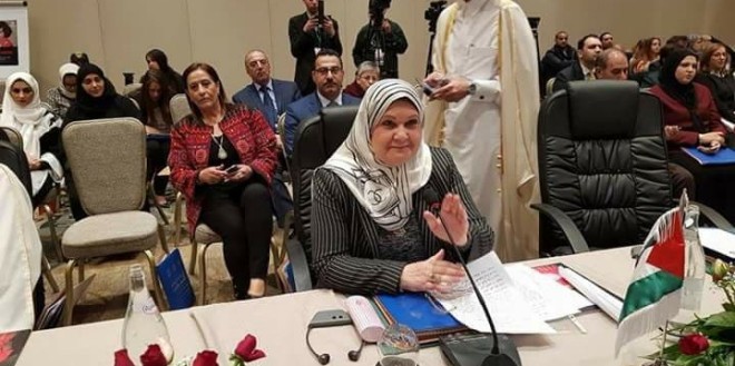 د. هيفاء الأغا وزيرة المرأة في المؤتمر الوزاري الانتماء والهوية ...