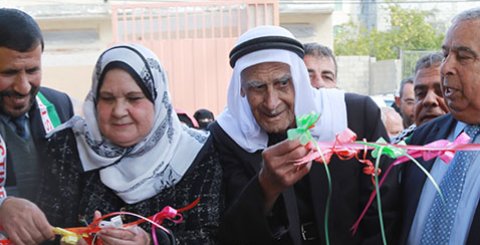 د. هيفاء تفتتح مدرسة سليمان الأغا الثانوية للبنات