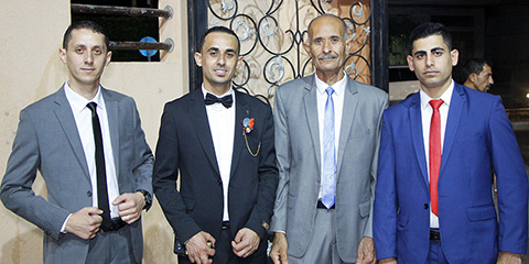 حفل زفاف أ. محمد بسام جابر مصطفى الأغا