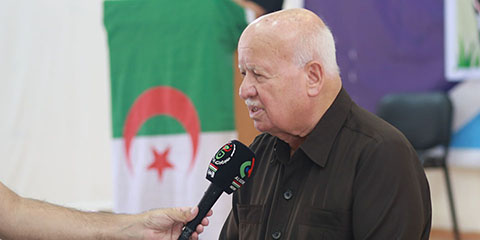 غزة تحتفل بعيد إستقلال الجزائر الشقيق