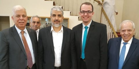 الدوحة- سفارة فلسطين تستقبل المعلمين الجدد وأبناء الجالية الفلسطينية