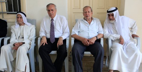 القلعة - صور بيت العزاء للفقيد الحاج وليد خالد نعمات