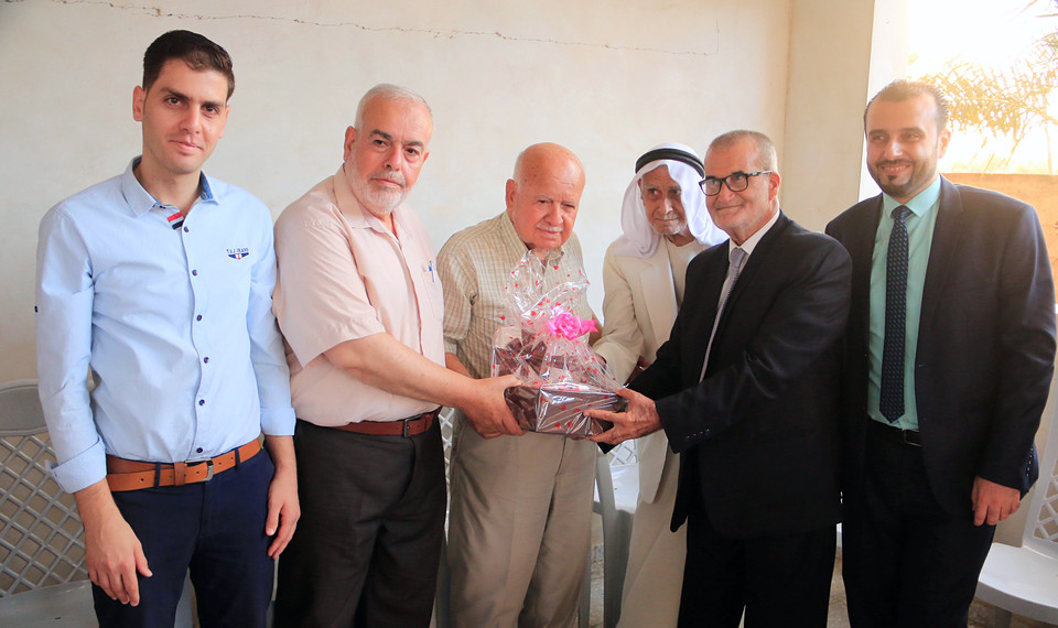 عقد قران أ.ايمان سامي الاغا