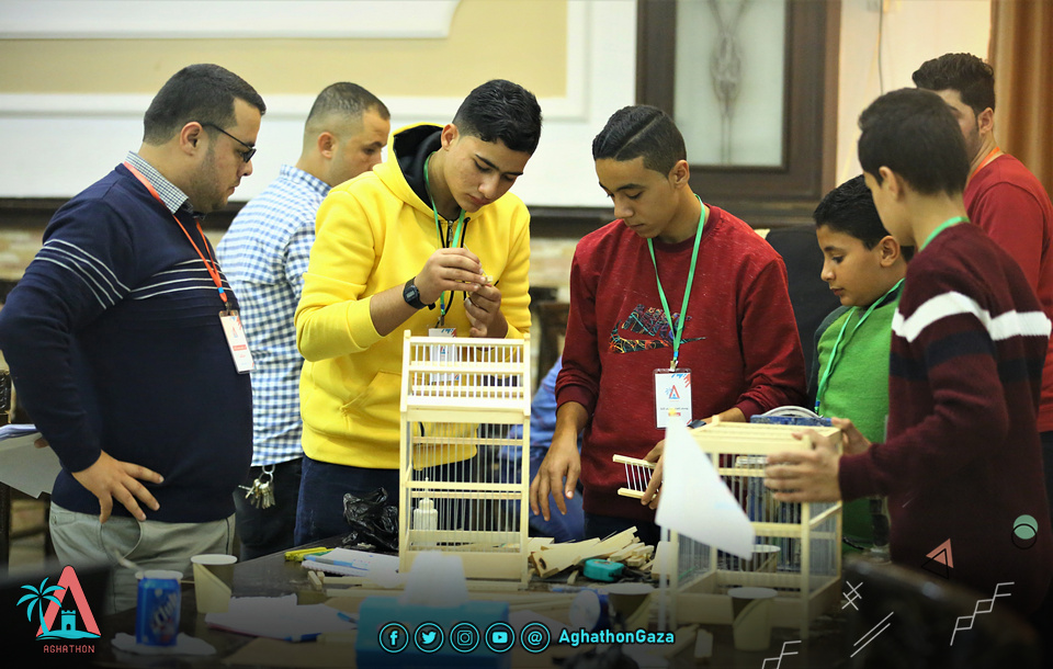 الافكار المشاركة في الحدث الإبداعي الأول AGHATHON