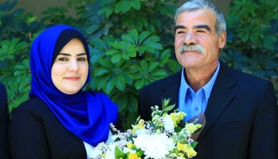 منح الباحثة فاتن وليد الاغا درجة الماجستير