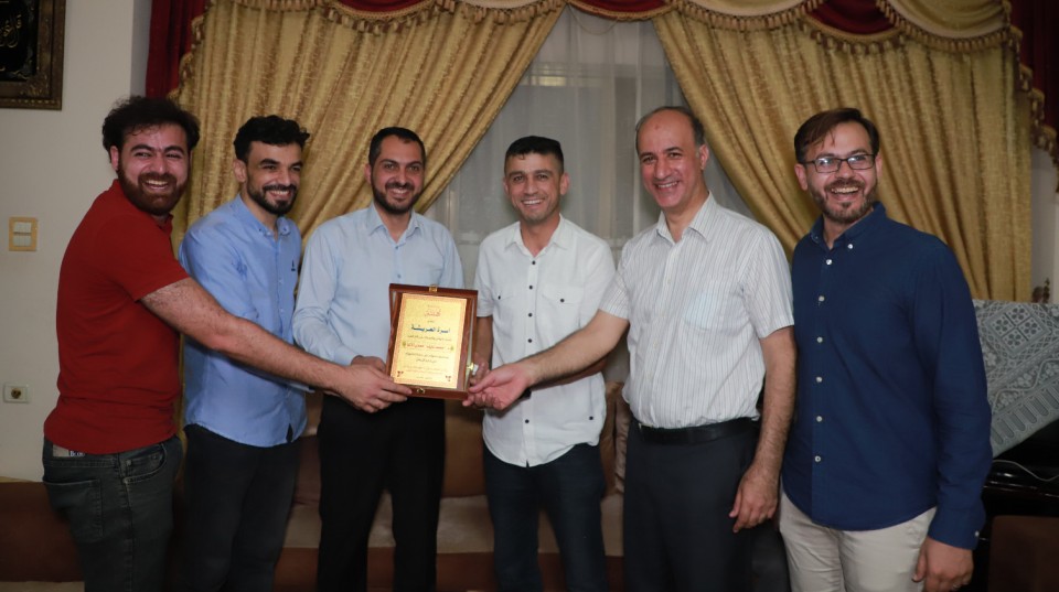 أسرة العريشة تهنئ د.محمد نايف حمدي الأغا لحصوله على درجة الدكتوراه