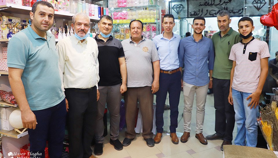 مبارك للأحمدين أحمد محمد صالح وأحمد عمار بافتتاح معرض براند ستور