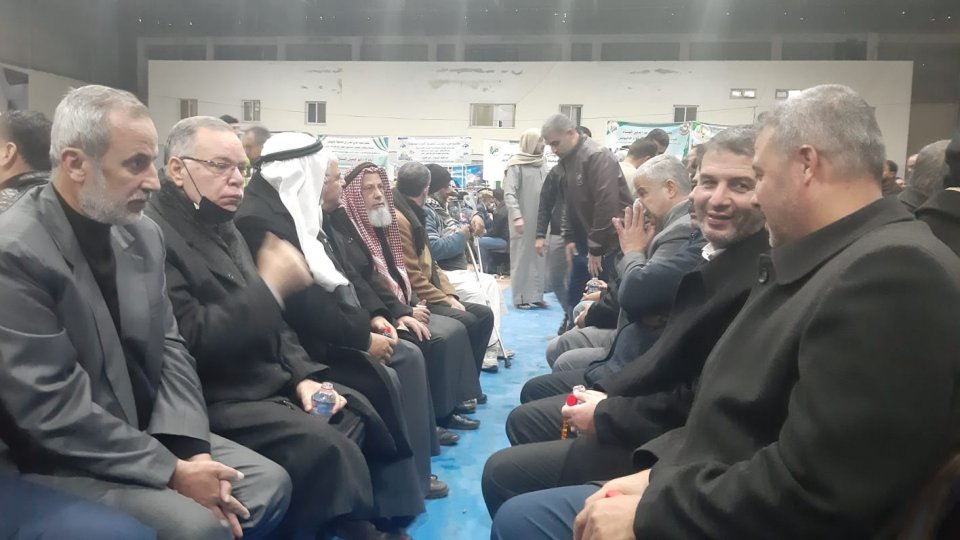 عائلة الأغا تقدم واجب العزاء لعائلات: السنوار، ابو مصطفى وكلاب