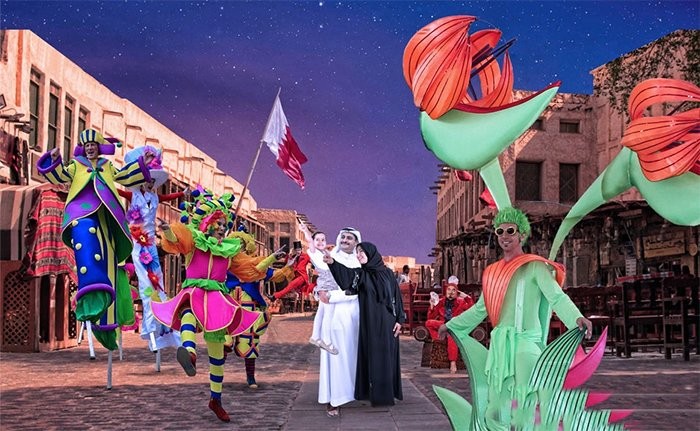 دعوة لحضور عيد الفطر في قطر